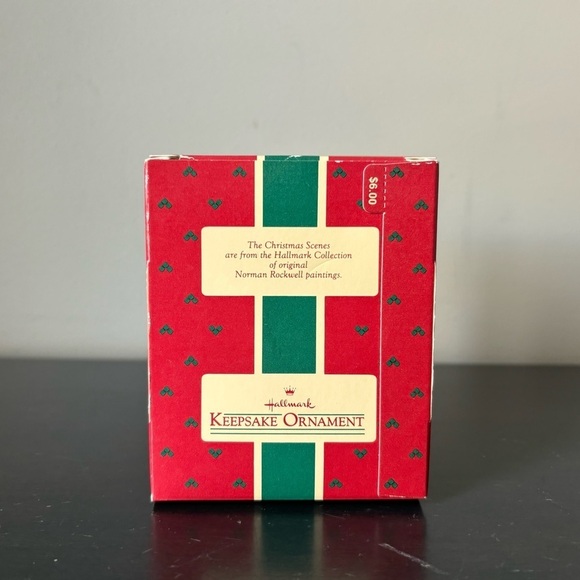 $5 ADD ON NEW Vintage Norman Rockwell Scenes Hallmark Christmas Ornament - Picture 5 of 6